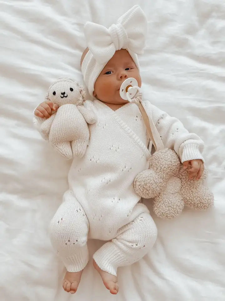 LUNA ROMPER- MILK