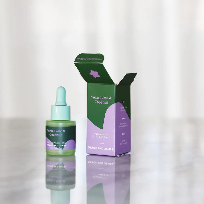 FELT AIR FRESHENER - YUZU, LIME & COCONUT