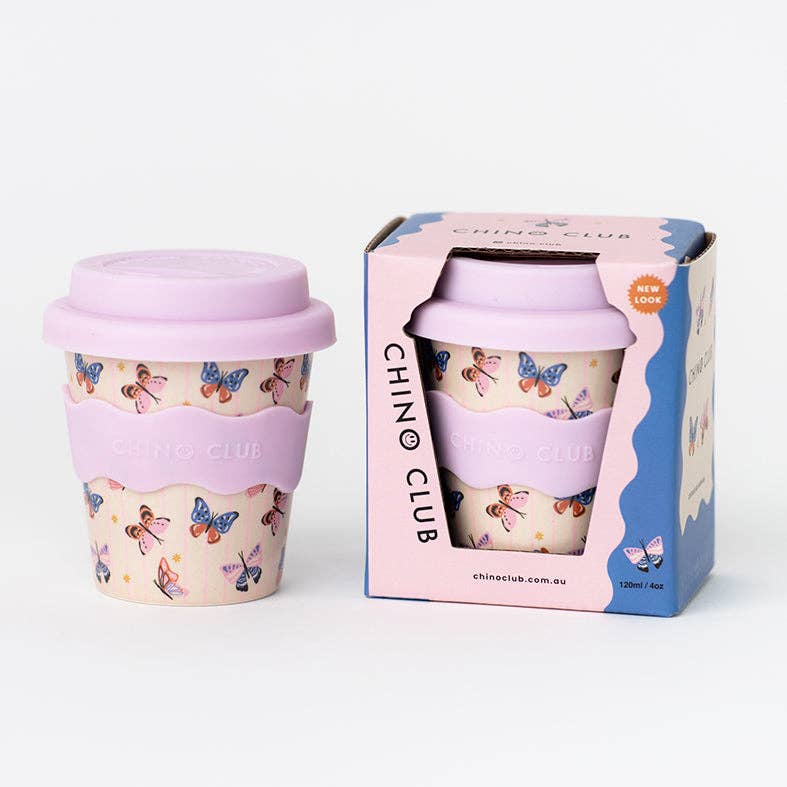 BABYCHINO CUP 4OZ - BUTTERFLY