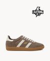 GOODSOLE SNEAKERS - 2001 PARALLEL BROWN SUEDE/IVORYLEATHER