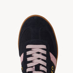 GOODSOLE SNEAKERS - 2001 PARALLEL NAVY SUEDE/PINK LEATHER