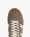 GOODSOLE SNEAKERS - 2001 PARALLEL BROWN SUEDE/IVORYLEATHER