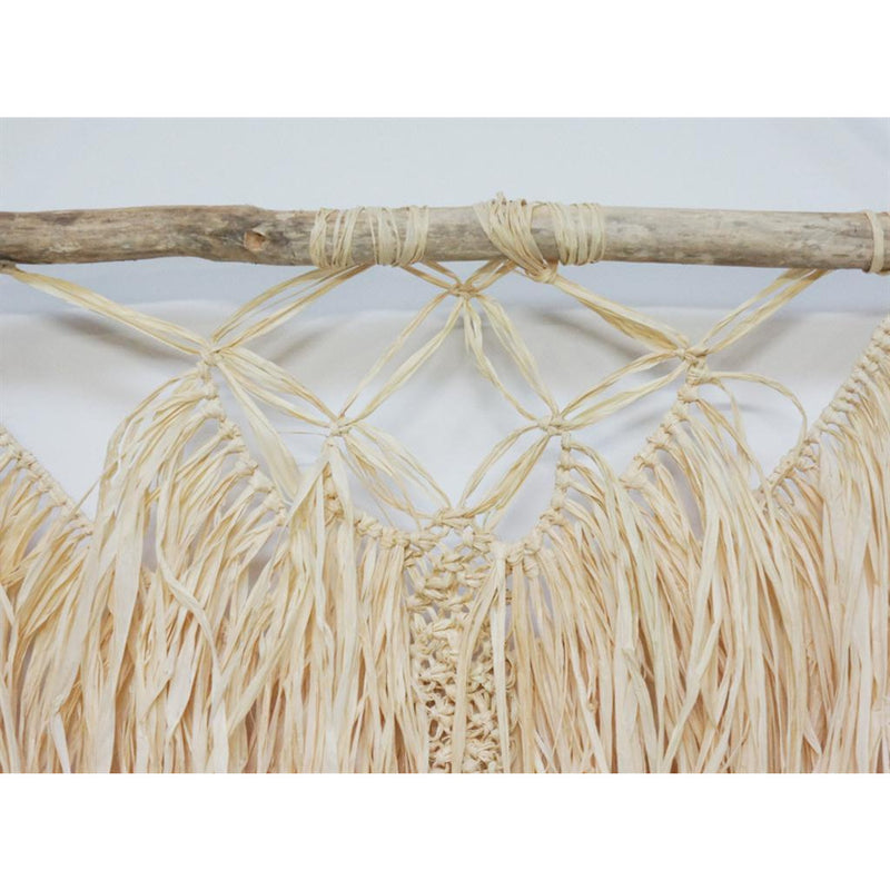 TIMBA WOVEN RAFFIA WALL HANGING