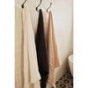 WAFFLE BATH SHEET - CHARCOAL