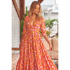 FOLLOW THE SUN BERRY MAXI DRESS